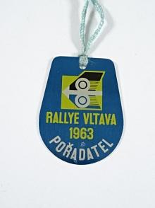 Rallye Vltava 1963 - pořadatel - Benzina služba motoristům