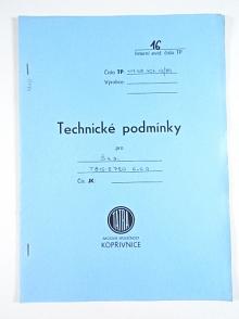Tatra - technické podmínky pro šasi T 815-2 P 20 6x6.2