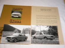 Škoda 1050 L, 120 LS - 2 x fotografie, tisková zpráva + desky