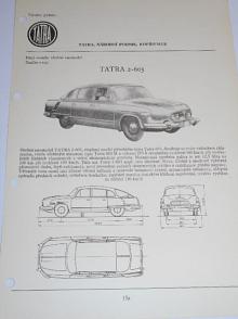 Dodatek katalogu československých motorových vozidel z roku 1960 - osobní automobily