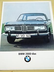 BMW 2000 tilux - prospekt - 1967