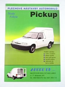 Škoda Felicia Pickup - plechové nástavby - Akord DK - prospekt