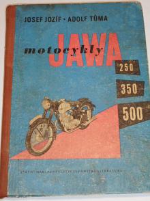 Motocykly JAWA 250, 350, 500 - Jozíf, Tůma - 1955