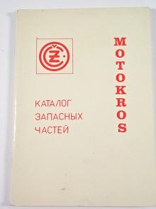 ČZ 250/997-3, 400/998-1 motokros - katalog náhradních dílů - rusky