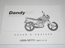 Dandy 50 Minarelli - návod k obsluze - JAWA