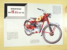 Rödmyran NV 11 CL 125 cc - motor DKW - pohlednice