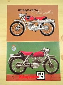 Husqvarna - pohlednice