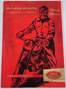 JAWA 250/353/03/04, 559/04 - Jawa 350/354/03/04/360 - dílenská příručka - 1970