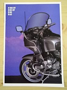 BMW R 100 RT, R 80 RT, R 80, R 65 - 1989 - prospekt