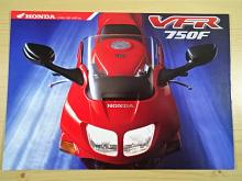 Honda VFR 750 F - prospekt - 1993