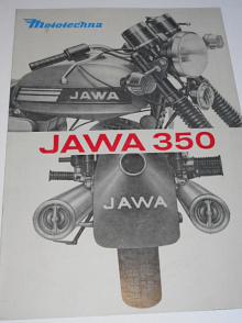 JAWA 350/634-7-02 - Mototechna - 1982 - prospekt