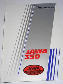 JAWA 350/638 - Mototechna - prospekt - 1986