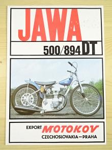 JAWA 500/894 DT - Motokov - prospekt