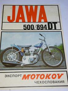 JAWA 500/894 DT - Motokov - prospekt