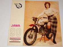JAWA 90 Roadster, Cross - prospekt - Mototechna