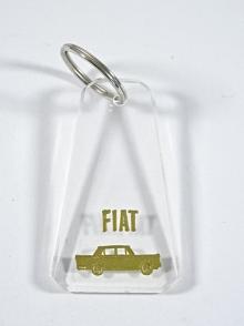 Fiat - plastový přívěsek na klíče