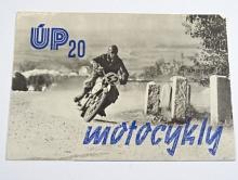 Manet 90, ČZ 125 t, JAWA 250, Ogar 350 pérák - prospekt - Motocykly ÚP 20