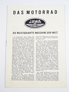 JAWA-ČZ 125/175, 250/350, 50, Čezeta - Motokov - prospekt