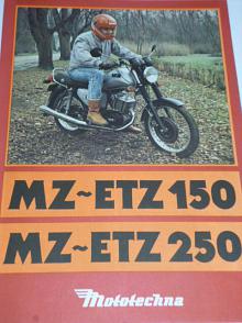 MZ ETZ 150, MZ ETZ 250  - Mototechna - 1990 - prospekt
