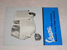 Vespa - The vehicle wnich cuts your costs! Piaggio - prospekt