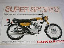 Honda CB-125 Super Sports - prospekt