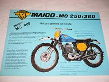 Maico - MC 250/360 - prospekt