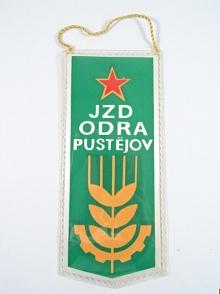 JZD Odra Pustějov - vlaječka - Zetor