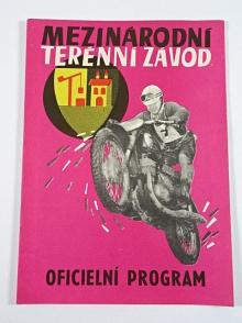 Holice - Mezinárodní motocross - 11. 6. 1961 - program + proposice