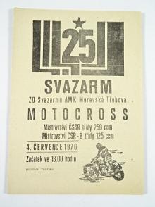 Moravská Třebová - motocross - 4. 7. 1976