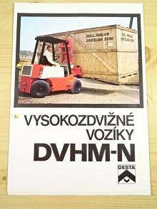 Desta - vysokozdvižné vozíky DVHM-N - prospekt