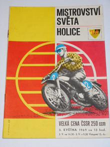 Mistrovství světa Holice, Velká cena ČSSR 250 ccm - 3. 5. 1969 - program