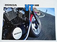 Honda VT 500E - prospekt