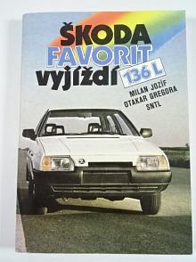 Škoda Favorit 136 L vyjíždí - Milan Jozíf, Otakar Gregora - 1988