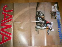 Jawa speedway motorcycles - plakát