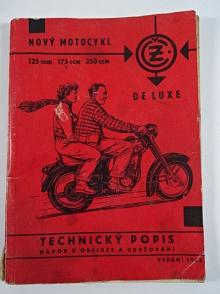 ČZ 125, 175, 250 - 1965 - technický popis, návod k obsluze a udržování
