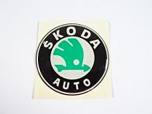 Škoda Auto - poloplastická samolepka