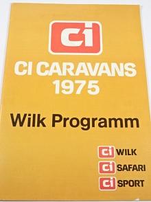 CI Caravans 1975 Wilk Programm - prospekt