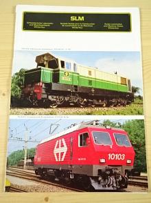 SLM - Schweizerische Lokomotiv- und Maschinenfabrik Winterthur - prospekt