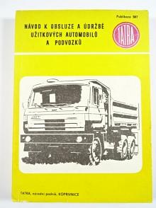 Tatra 815 - 1984 - návod k obsluze a údržbě užitkových automobilů a podvozků