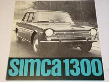 Simca 1300 - prospekt