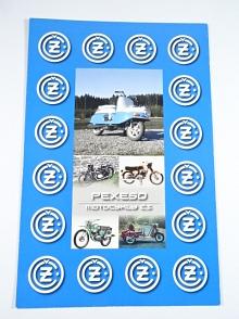 ČZ - pexeso - motocykly ČZ - 2011