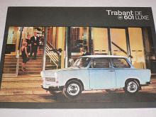 Trabant 601, 601 S, 601 de luxe, 601 universal, 601 universal S, 601 universal de luxe - prospekt - 1966