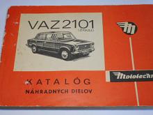 VAZ 2101 Žiguli (Lada) - katalóg náhradných dielov - 1974 - Mototechna