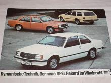 Opel Rekord - prospekt