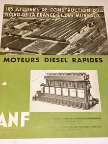 ANF - Moteurs diesel rapides - prospekt