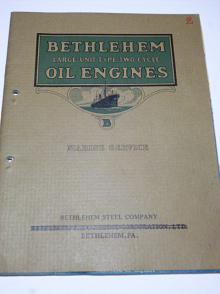 Bethlehem Large-unit type two cycle Oil Engines - prospekt