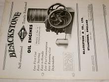 Blackstone - Oil Engines - prospekt