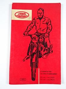 JAWA 250/559/07, 350/360/00 - 1972 - návod k obsluze - руководство по обслуживанию