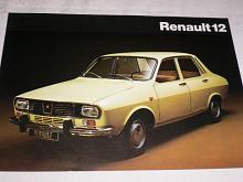 Renault 12 - prospekt