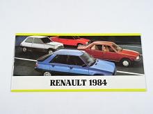 Renault 1984 - prospekt